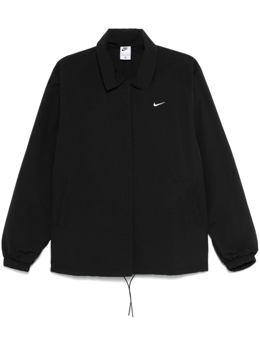 Nike Woven Coach Jacket In Black