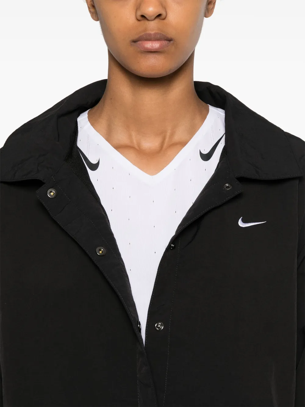 Nike Geweven trainingsjack Zwart