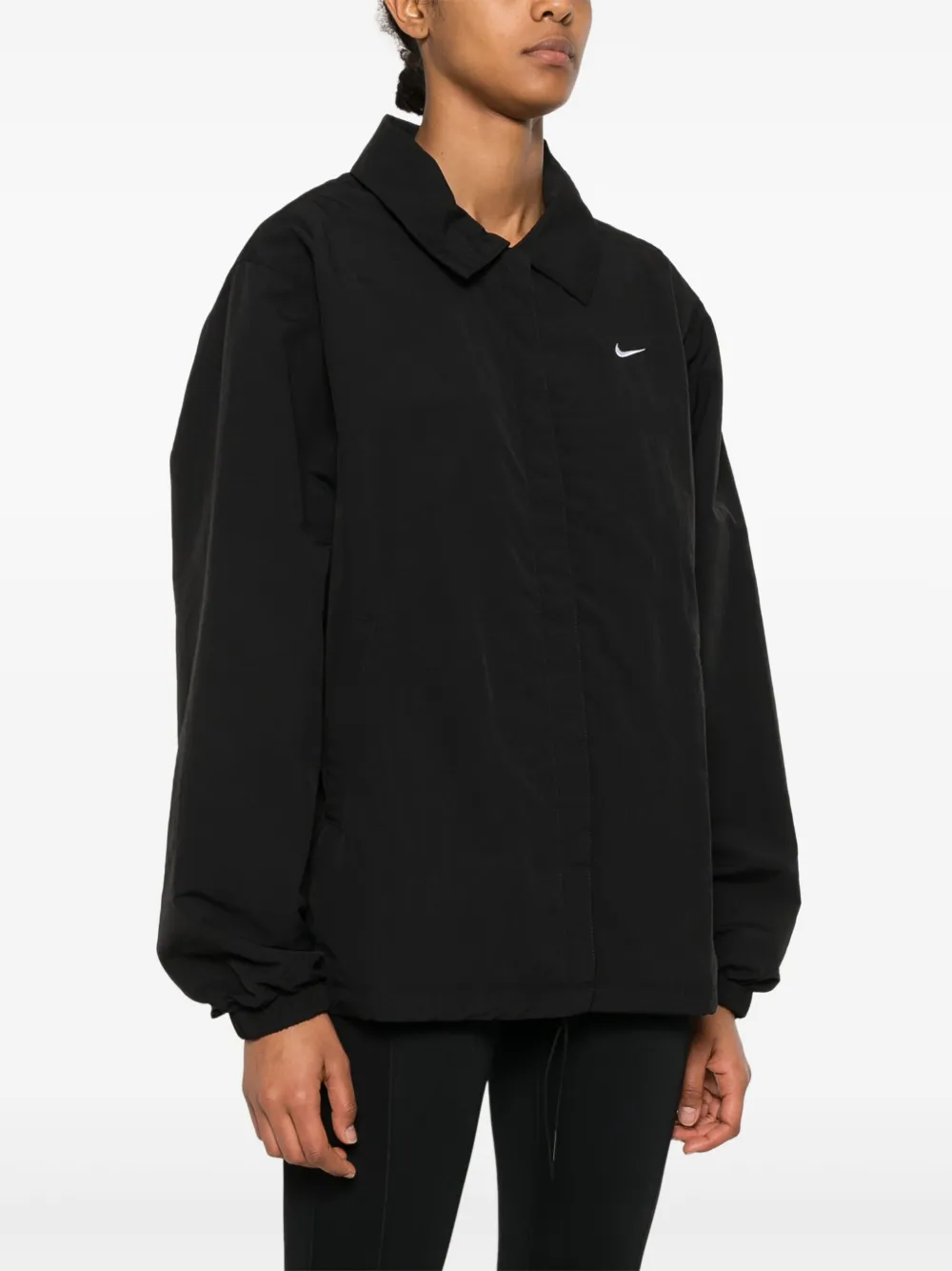 Nike Geweven trainingsjack Zwart