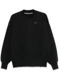 Nike logo-print sweatshirt - Black