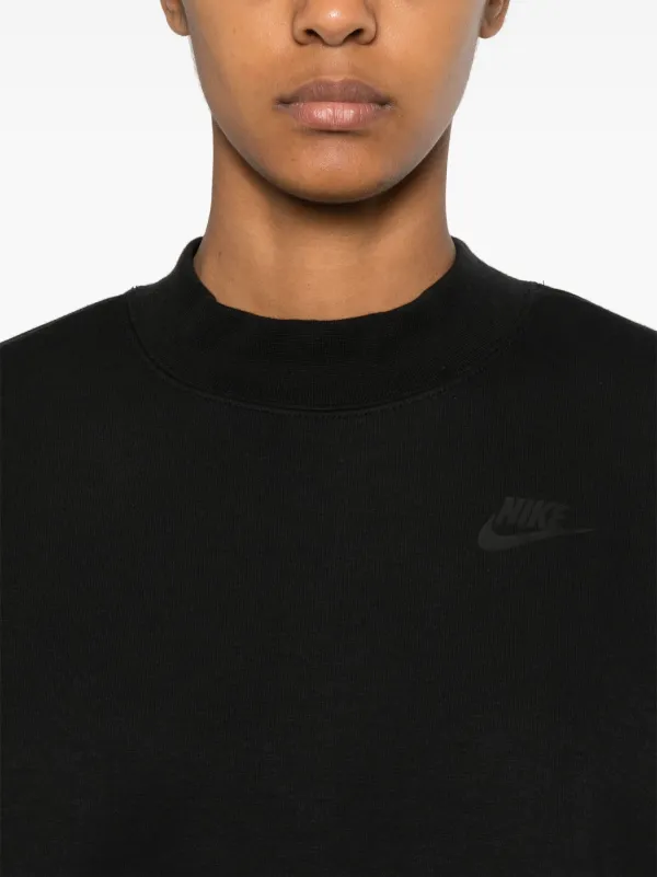 Nike logo print Sweatshirt Black FARFETCH TR