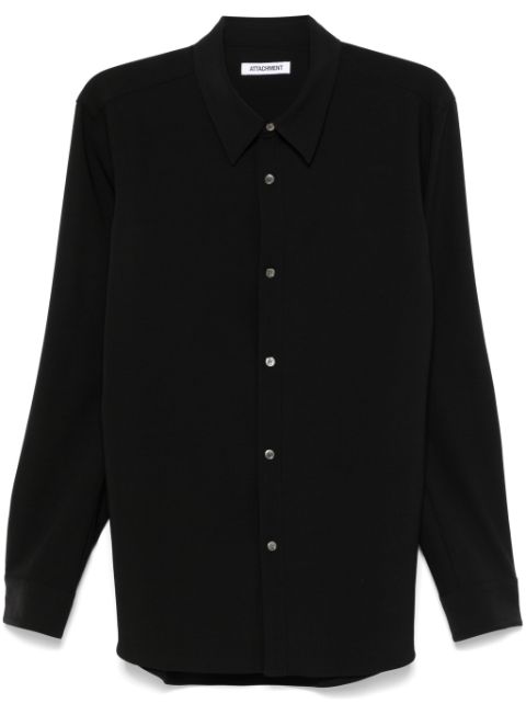 Attachment twill-weave shirt