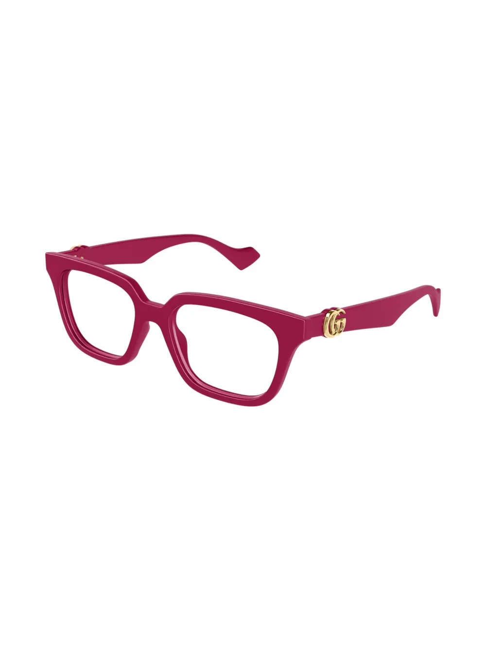 Gucci Eyewear Bril met vierkant montuur - Rood