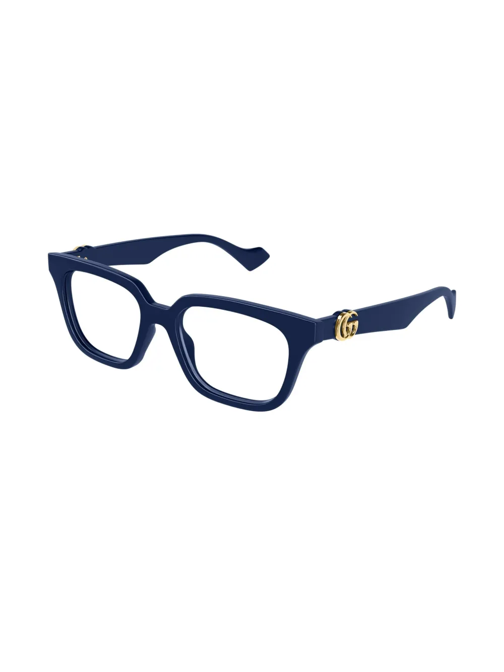 Gucci Eyewear Bril met vierkant montuur - Blauw