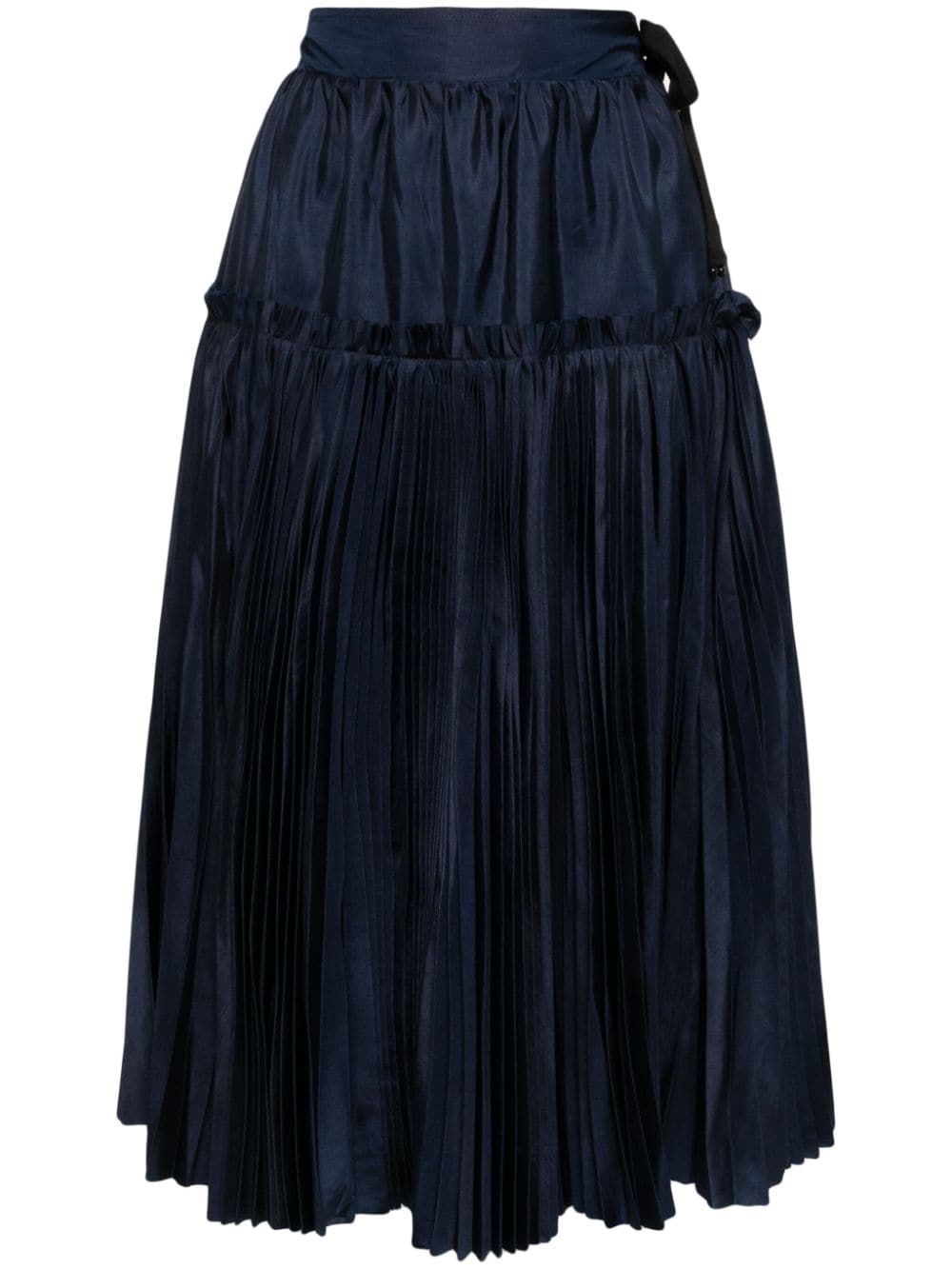 SHANSHAN RUAN VINTAGE PLEATED KIRT 