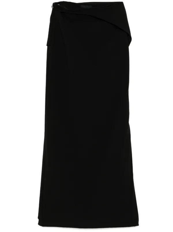 Heliot Emil - STABILISED LEATHER SKIRT | HBX - Globally