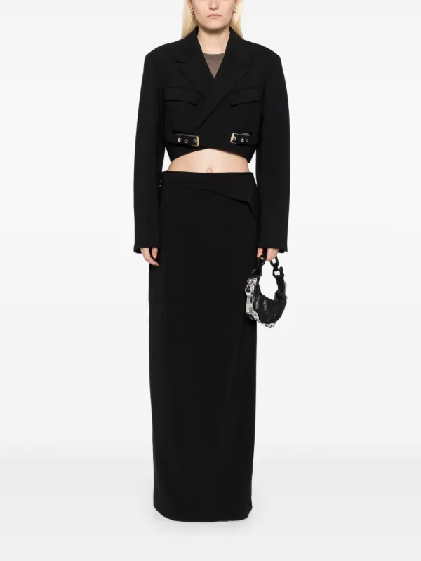 Heliot Emil - STABILISED LEATHER SKIRT | HBX - Globally