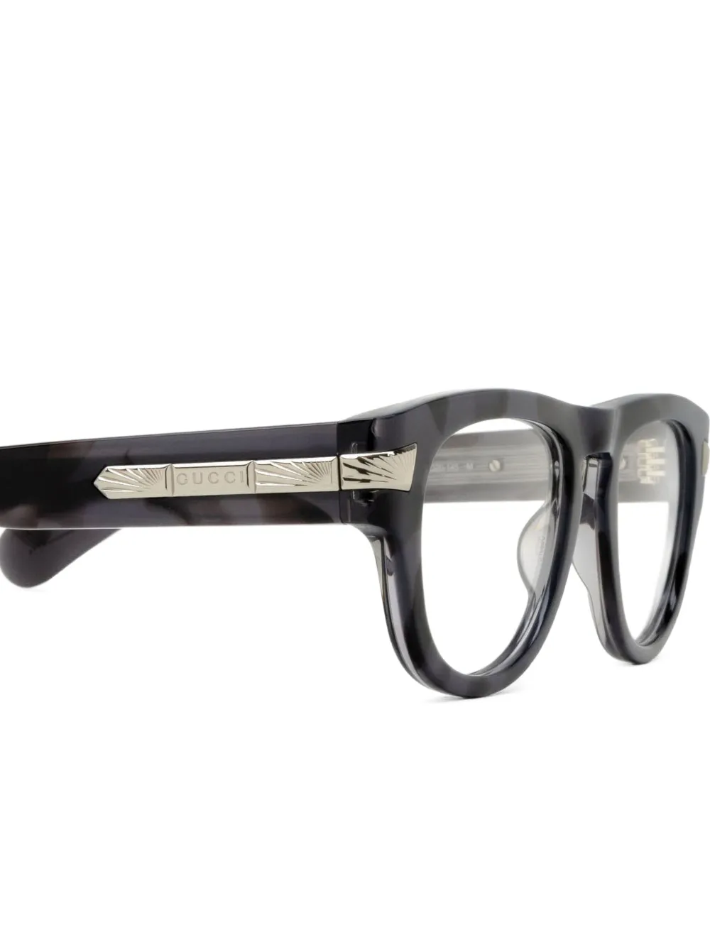 Gucci Eyewear logo glasses Grijs
