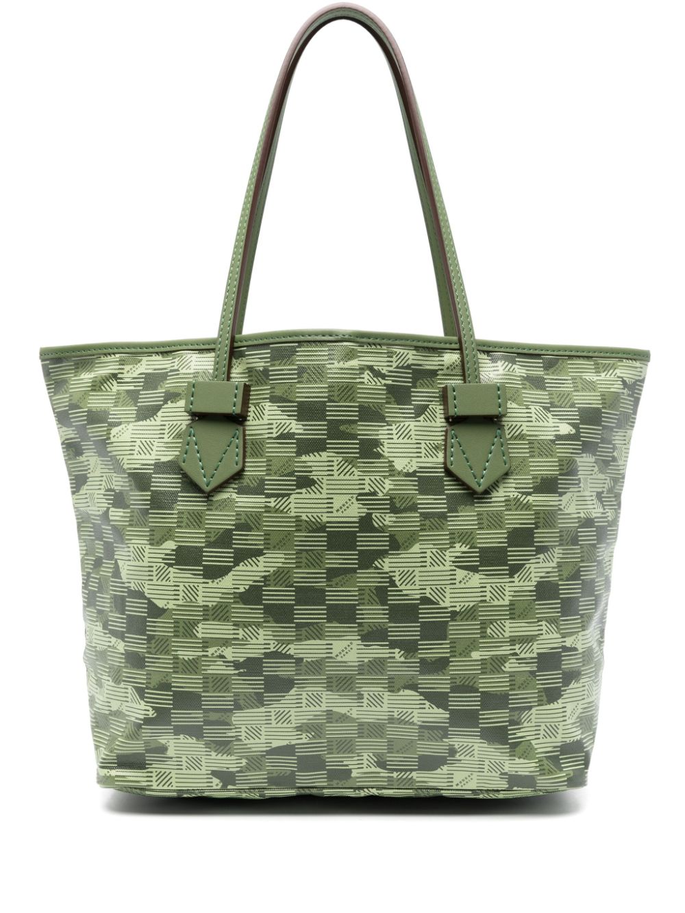 Shop Moreau Medium Saint Tropez Tote Bag In Green