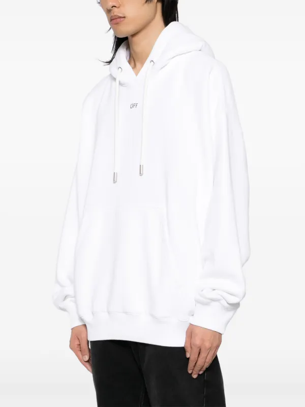トップス Off white hoodie XL Off-White logo-print Hoodie | Neutrals | FARFETCH AZ