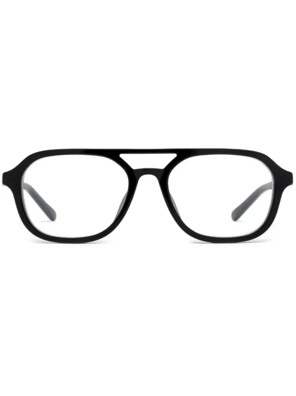 Gucci Eyewear GG1673OA ラウンド眼鏡フレーム | ブラック | FARFETCH JP