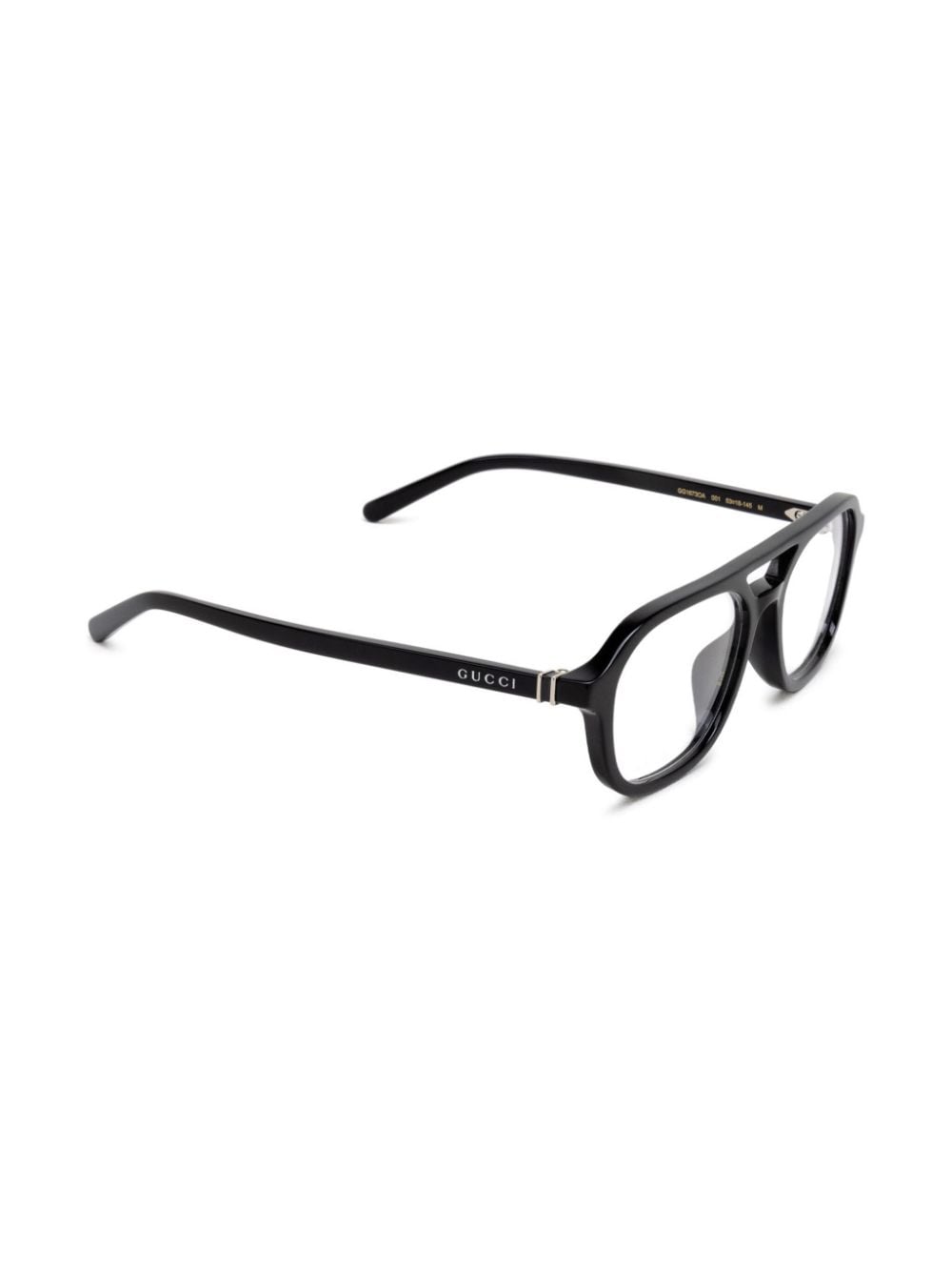 Gucci Eyewear GG1673OA round-frame glasses - Zwart