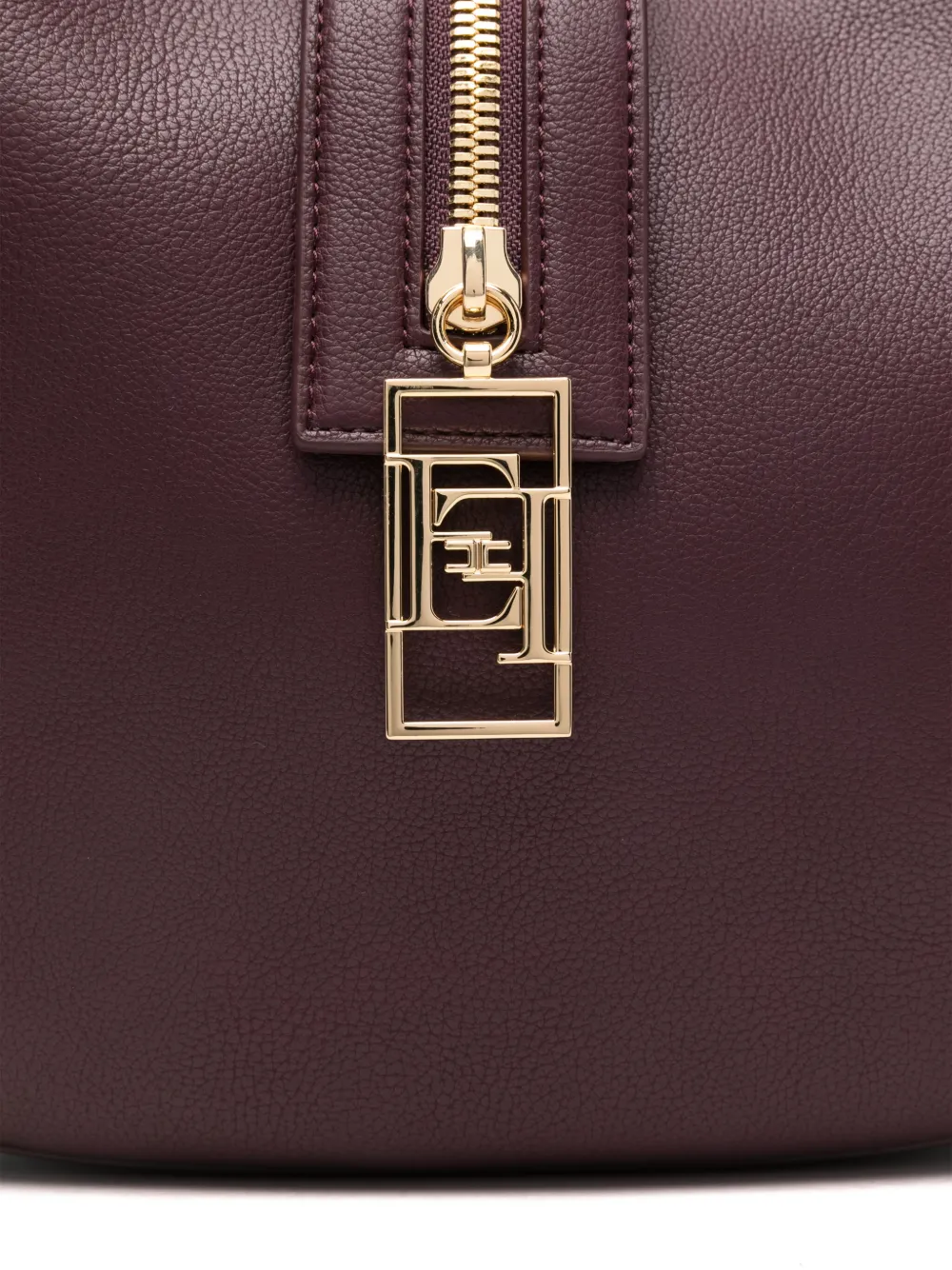Elisabetta Franchi Large tote with logo details main image 0