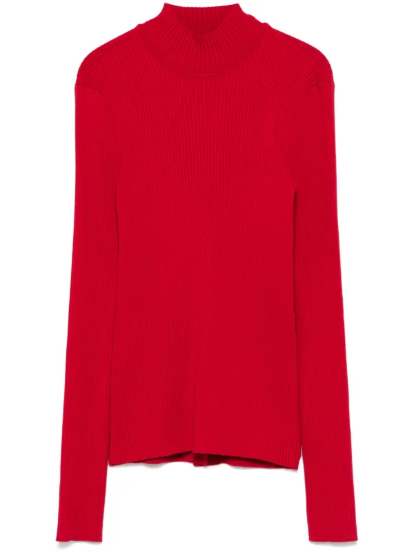 『3年保証』 Sweater Ribbed TWINSET | JO FARFETCH | Red トップス