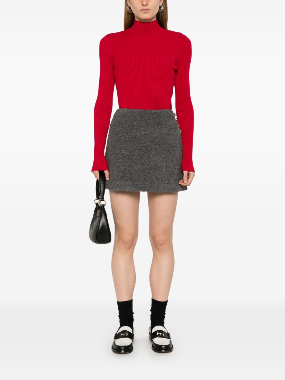 TWINSET Geribbelde sweater - Rood