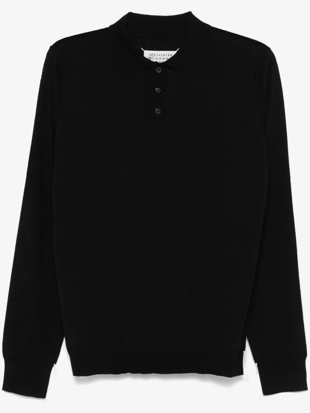 Maison Margiela 长袖羊毛毛衣 | 黑色 | Image 1