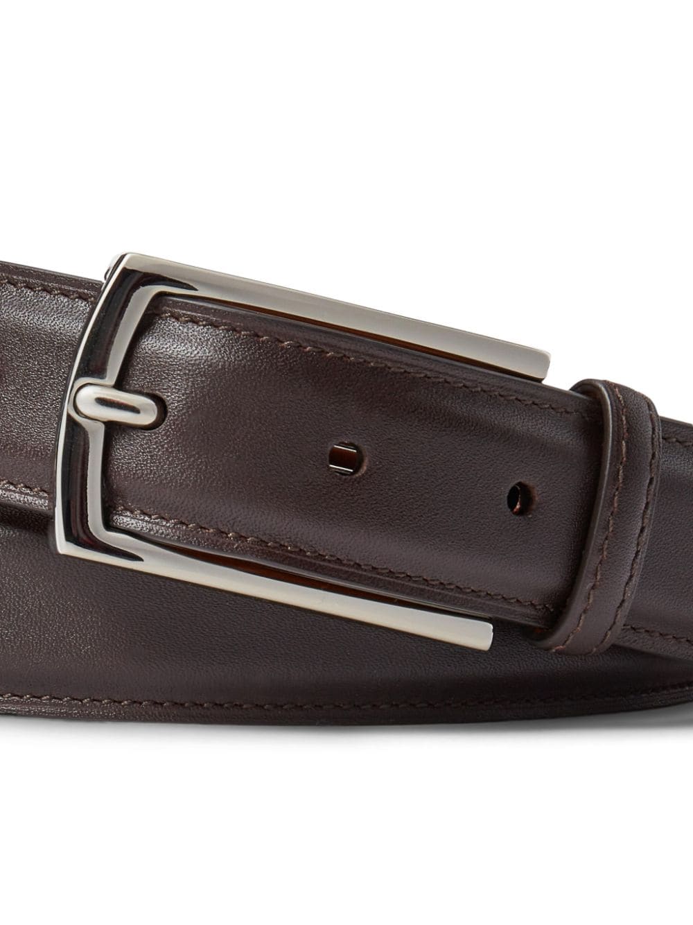 Ralph Lauren Purple Label Leren riem - Bruin