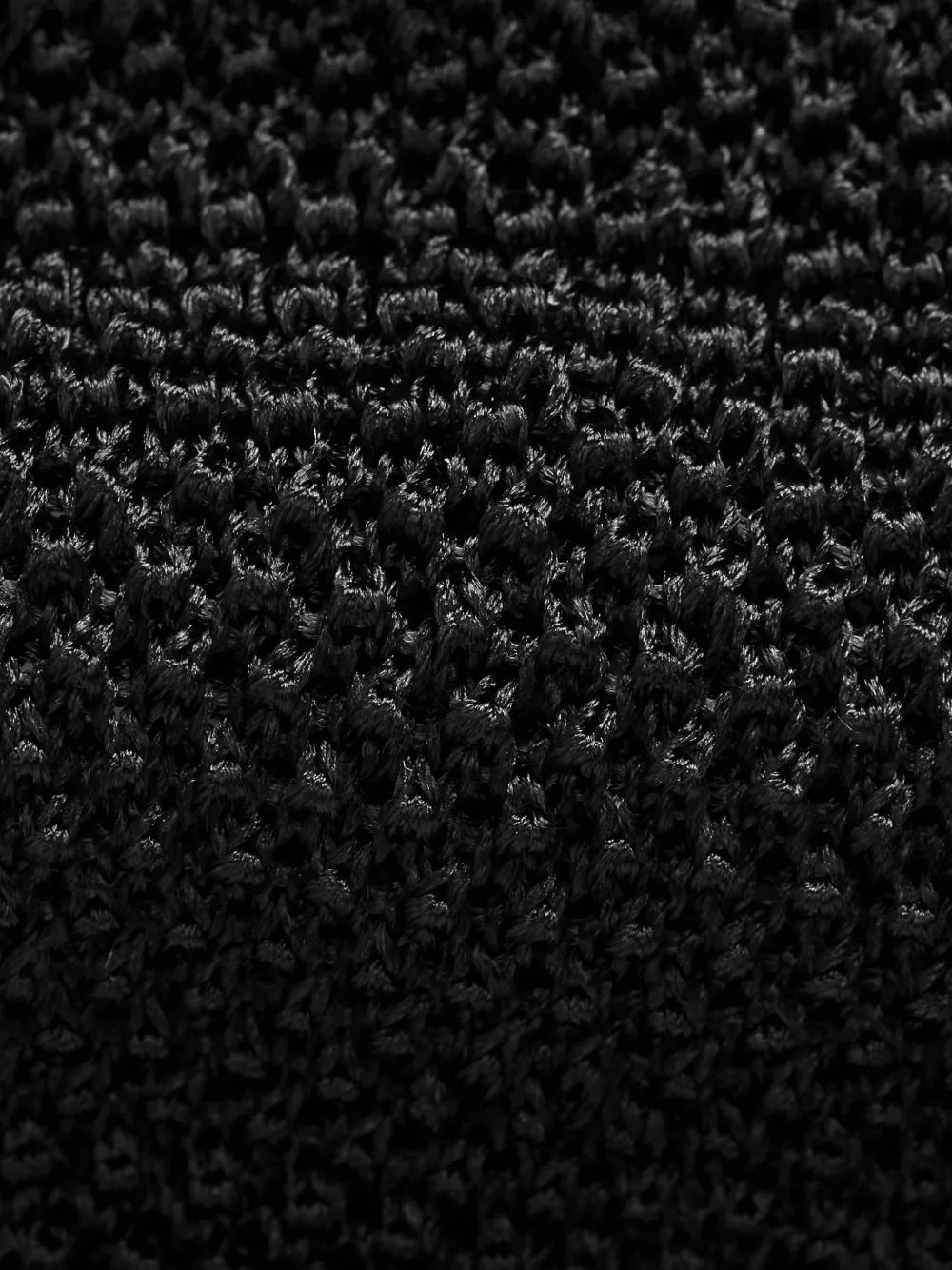 Ralph Lauren Purple Label Stropdas met logo-label Zwart