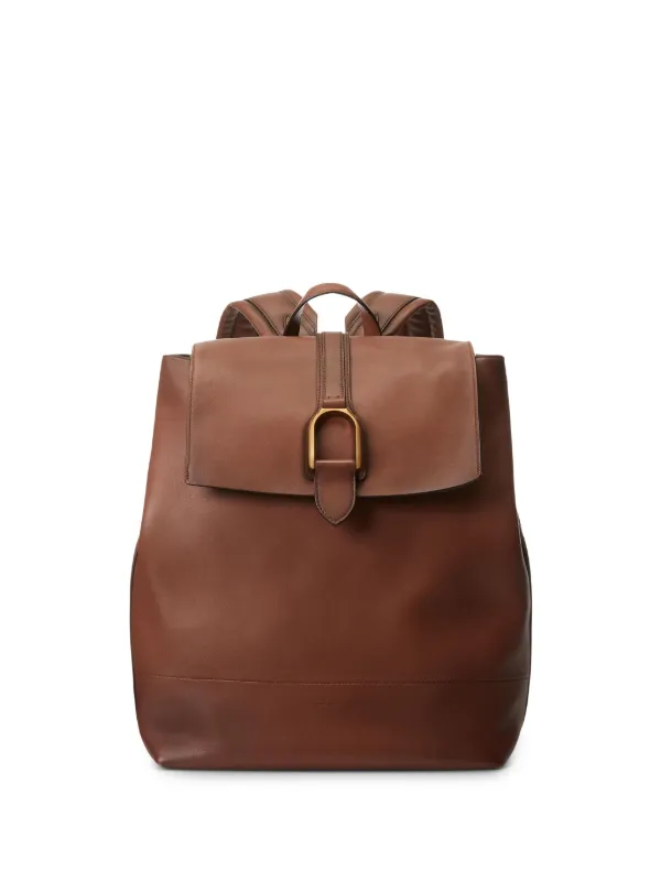 Ralph Lauren Purple Label Medium Voyager Backpack | Brown | FARFETCH