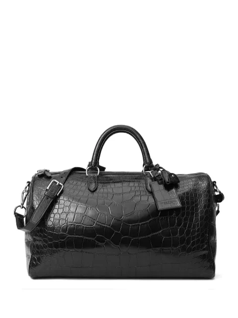 Ralph Lauren Purple Label leather duffle bag