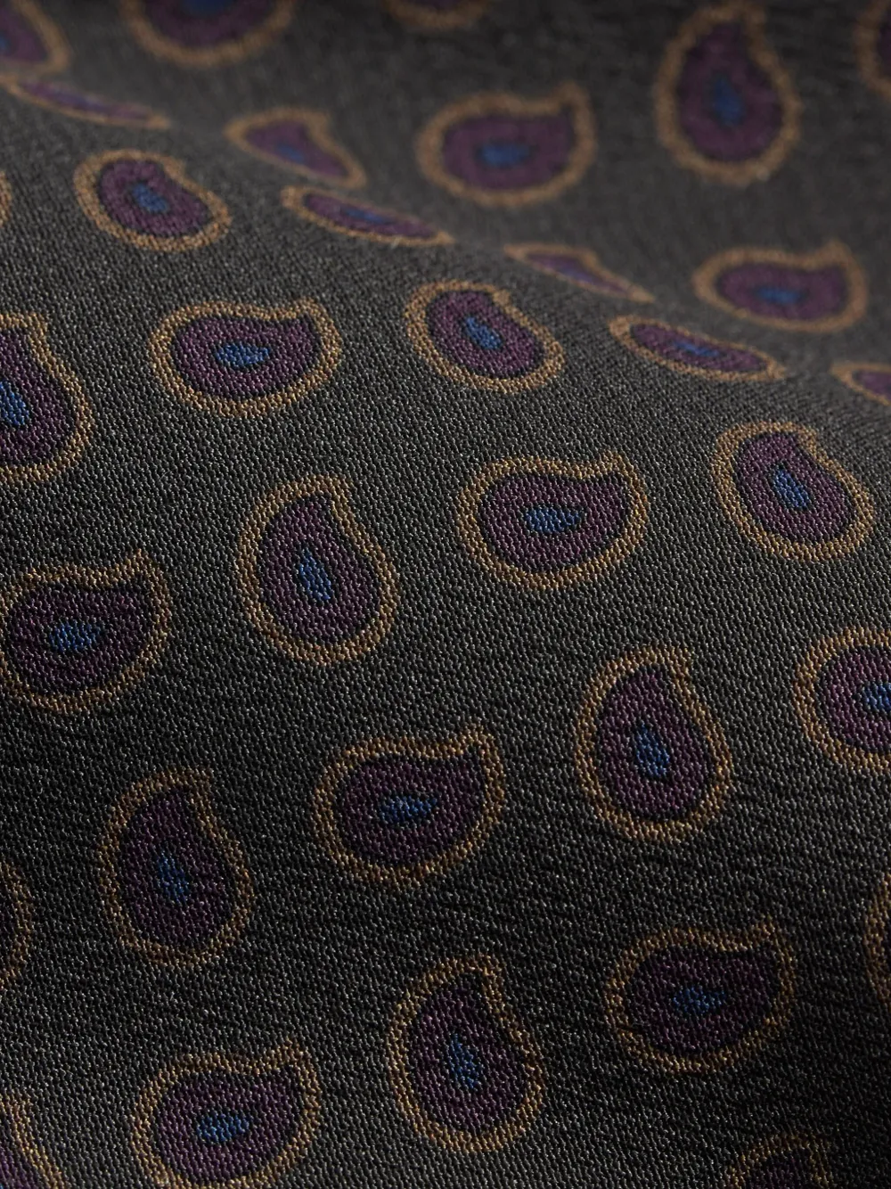 Ralph Lauren Neat Printed Tie In Brown