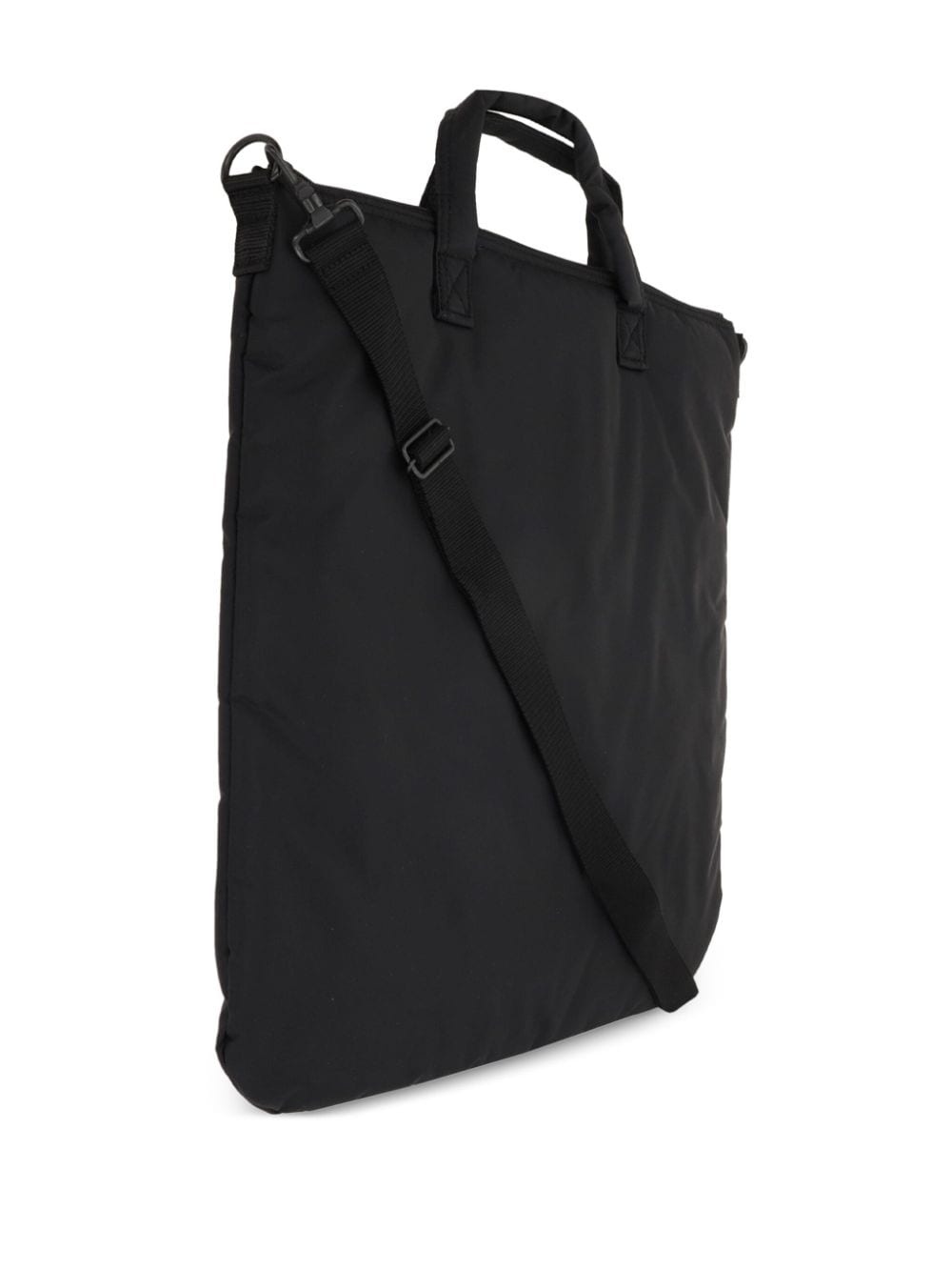 Shop Black Comme Des Garçons Zipped Tote Bag In Black