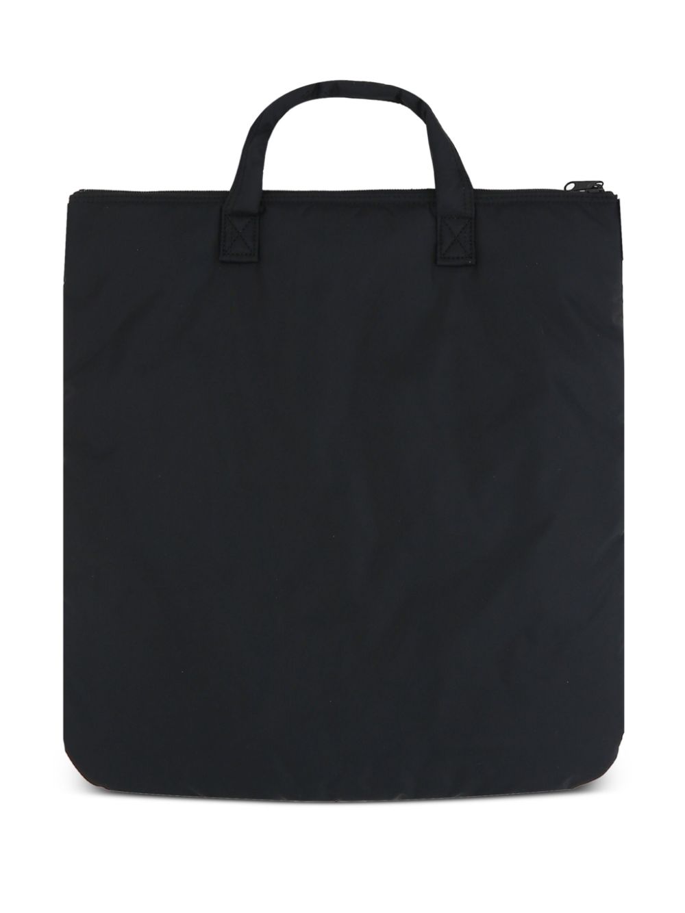 Shop Black Comme Des Garçons Zipped Tote Bag In Black