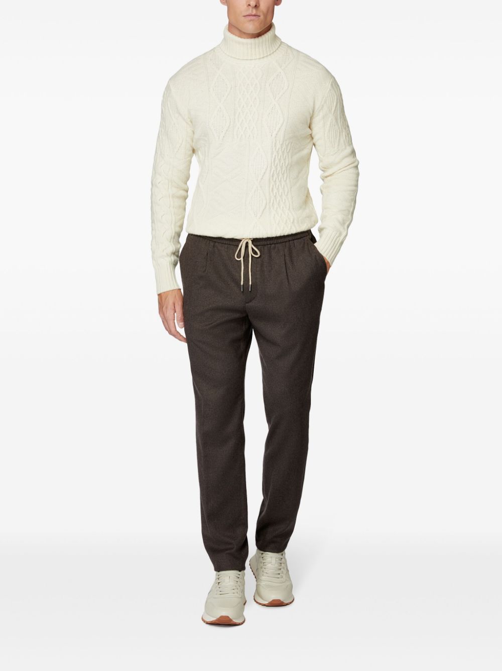 Boggi Milano City broek - Bruin