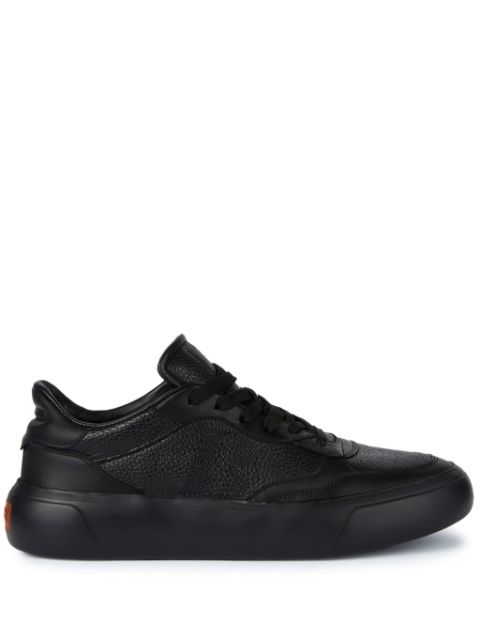 Boggi Milano tumbled leather sneakers Men