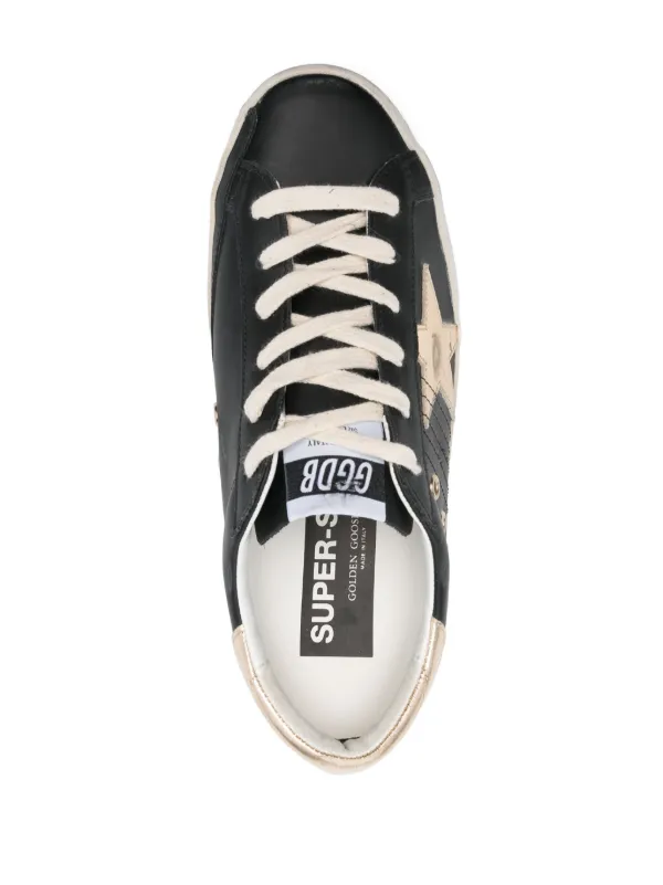 Golden Goose Super-Star Sneakers | Black | FARFETCH