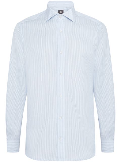 Boggi Milano striped cotton shirt Men