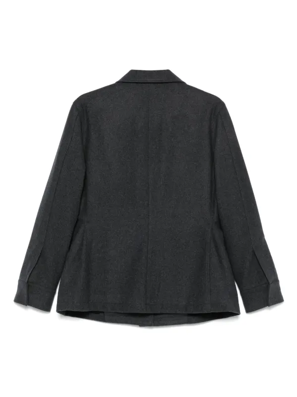ジャケット TOTEME Woman Jacket Grey 241WRO1043FB0060 074 Toteme Outlet: Jacket woman - Grey | Toteme jacket