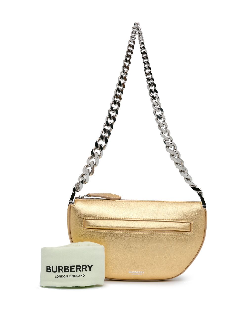 Affordable Burberry 2010-2023 Mini Metallic Olympia Zip Chain shoulder bag Women