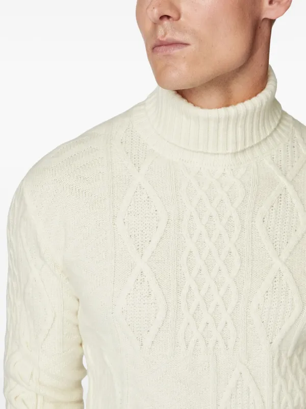 Boggi Milano ミックスニット セーター | ホワイト | FARFETCH JP