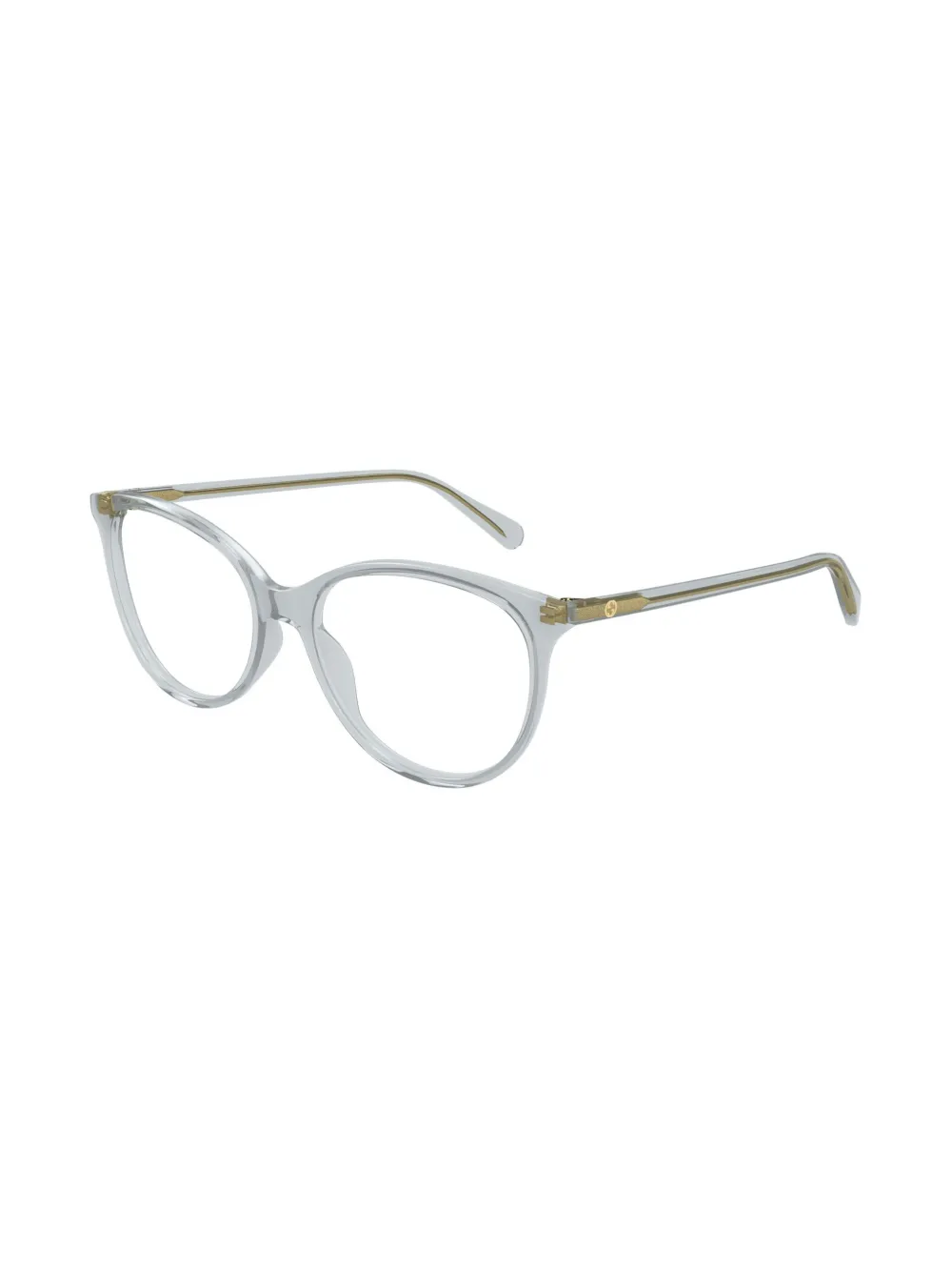 Gucci Eyewear Bril met rond montuur - Grijs