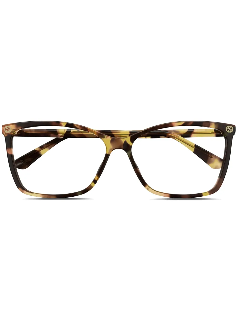 Gucci Eyewear Bril met vierkant montuur Bruin