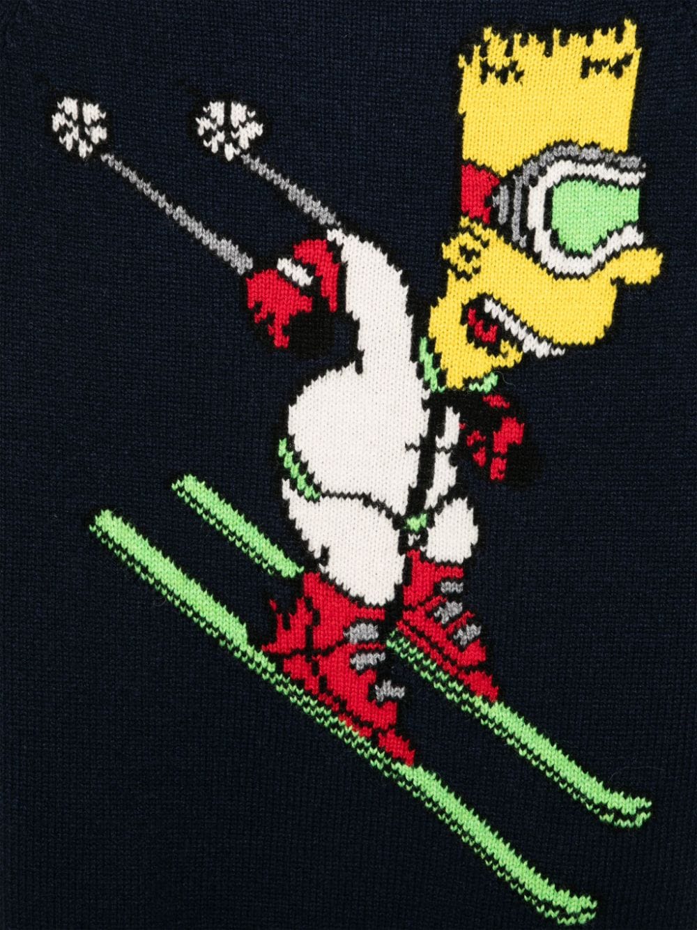 Shop Mc2 Saint Barth X The Simpsons Bart Ski Club Sweater In Blue