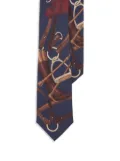 Ralph Lauren Purple Label Equestrian tie - Blue