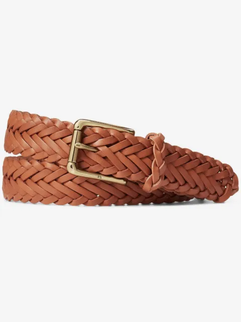Ralph Lauren Purple Label medium leather belt