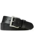 Ralph Lauren Purple Label leather belt - Black