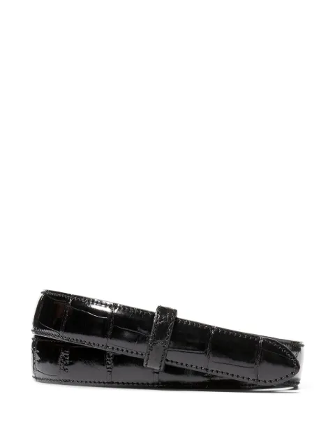 Ralph Lauren Purple Label leather belt 