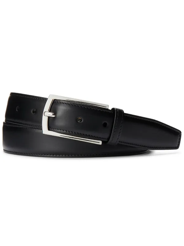 Ralph Lauren Purple Label レザーベルト | ブラック | FARFETCH JP