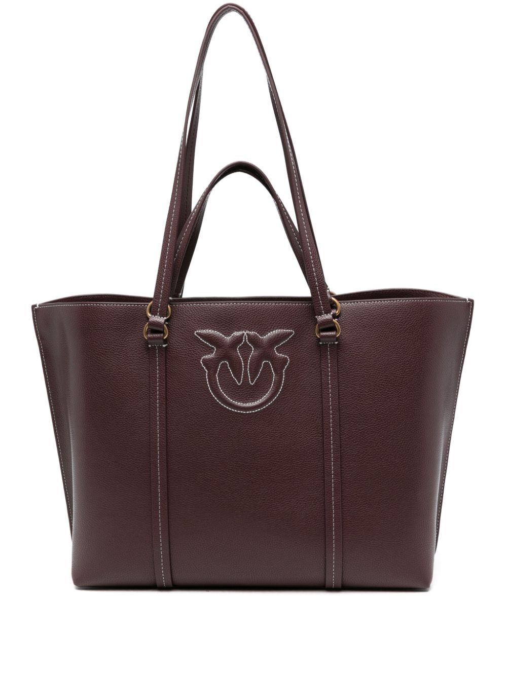 Love Birds-embossed tote bag