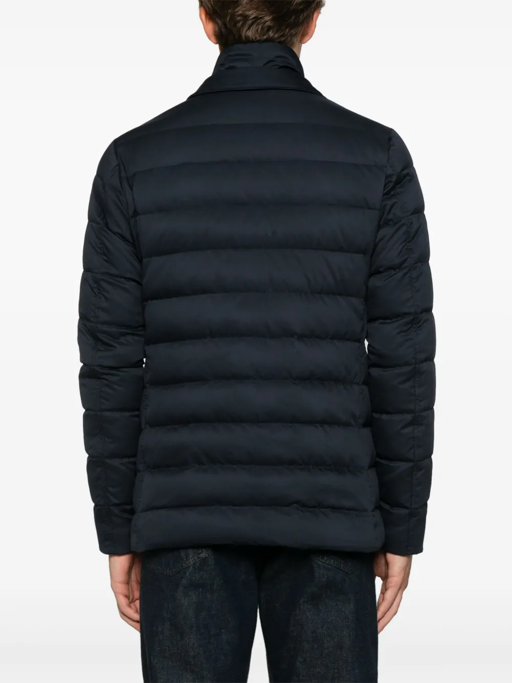 Herno Gewatteerd jack Blauw