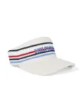 Tommy Hilfiger Junior logo-embroidered visor cap - White