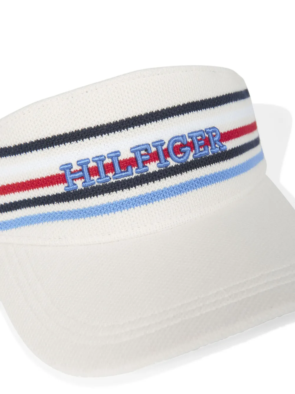 Tommy Hilfiger Junior Zonneklep met geborduurd logo Wit