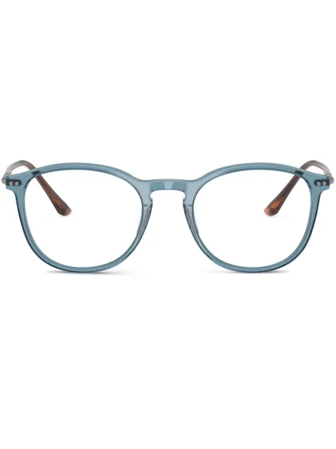 Giorgio Armani lentes con logo grabado