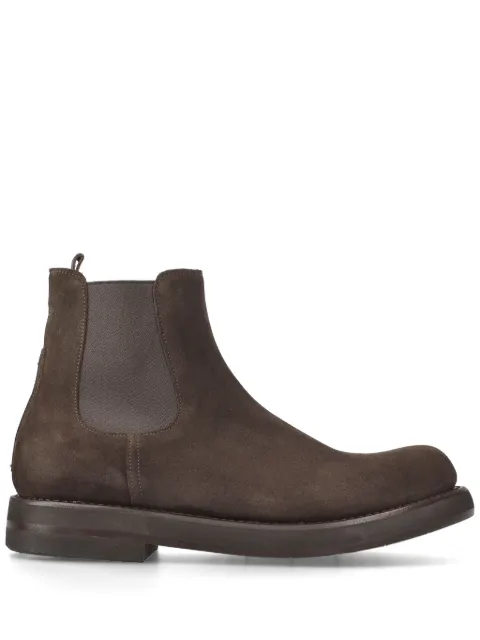 Premiata botines de gamuza