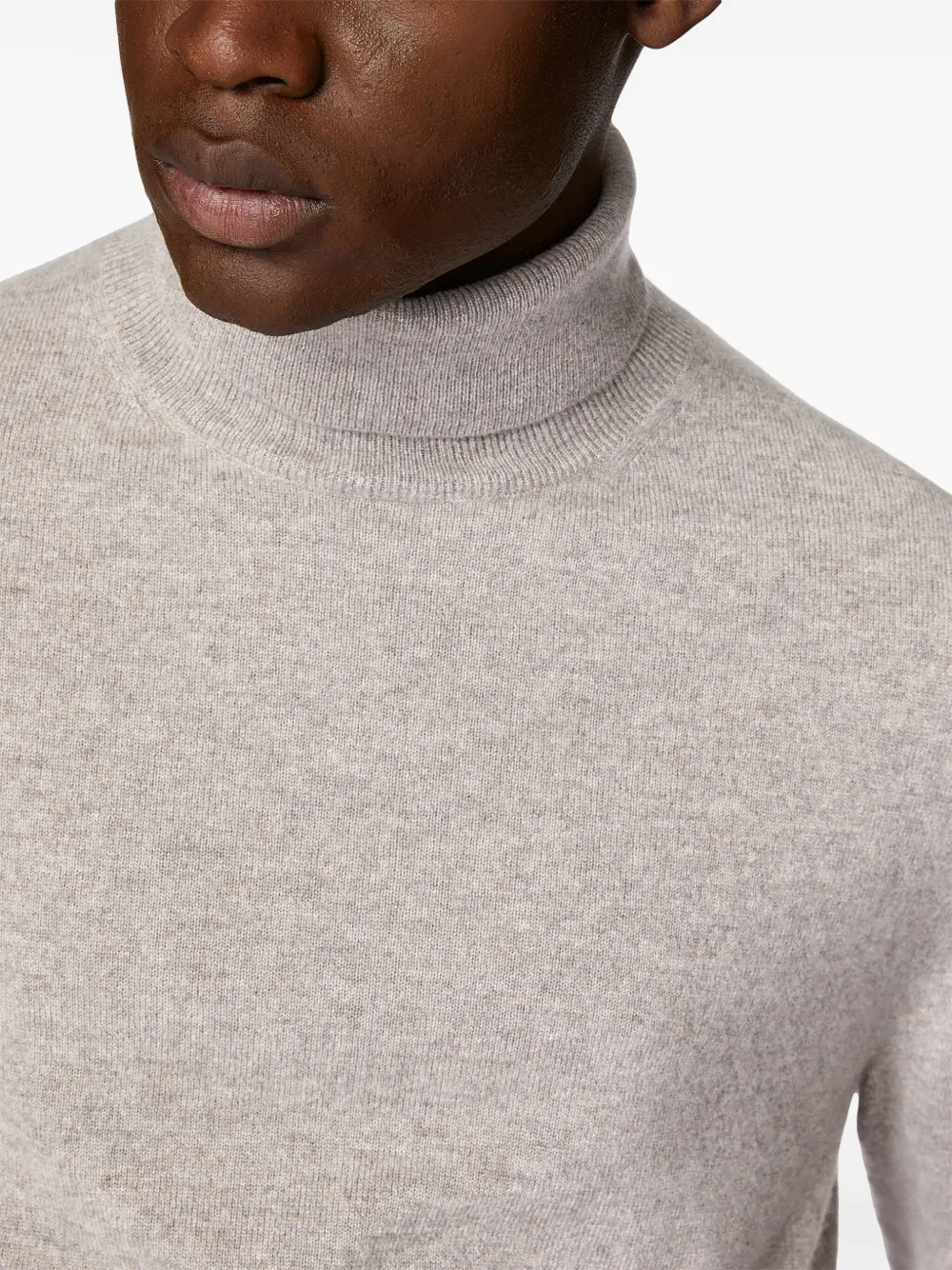 Boggi Milano Coltrui van kasjmiermix Grijs