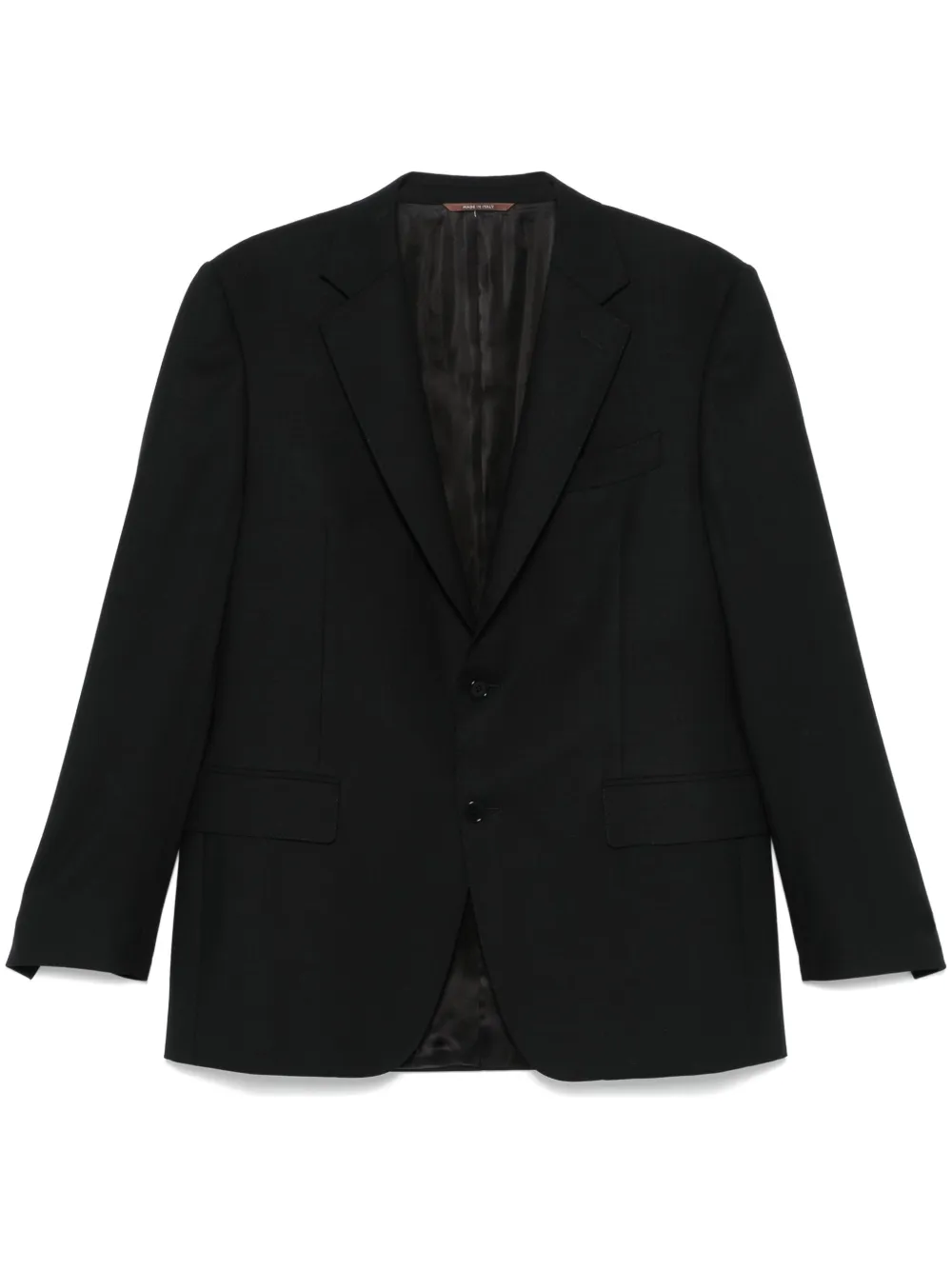 Canali blazer à design texturé | noir | Image 1